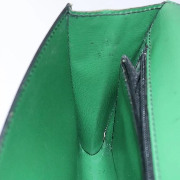 LOUIS VUITTON Epi Pochette Arche Shoulder Bag Green M52574 LV Auth 130925 - Picture 12 of 16